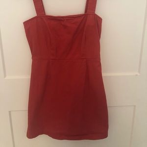 Forever21 Coral Dress w/ Buttons